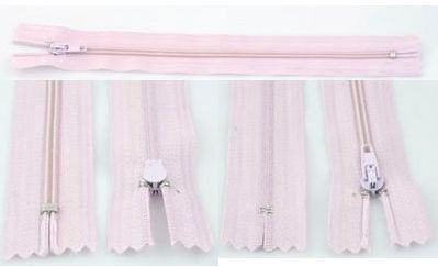 Code: D15426    --- Fermeture clair   49cm Lilas Clair---